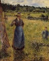 el henificador 1884 Camille Pissarro